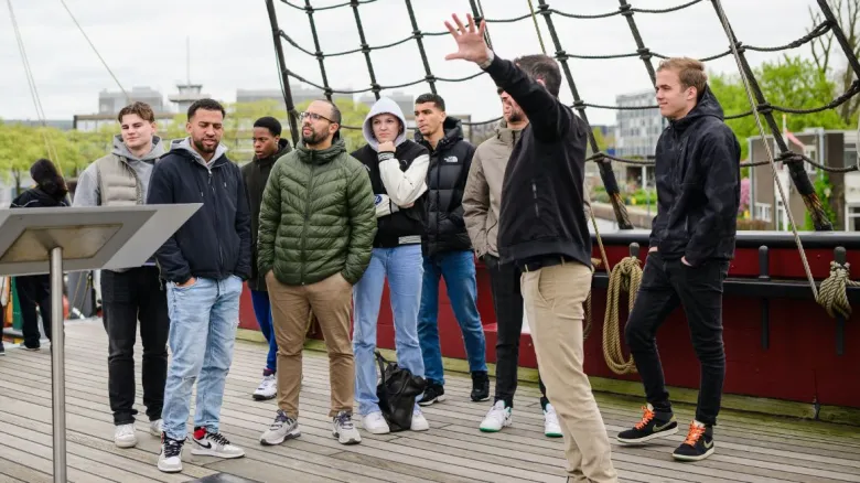 Bezoek het schip met jouw leerlingen